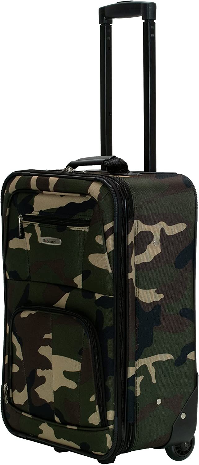 Rockland F32-charcoal, Juego De Equipaje, Carbón, Una Talla