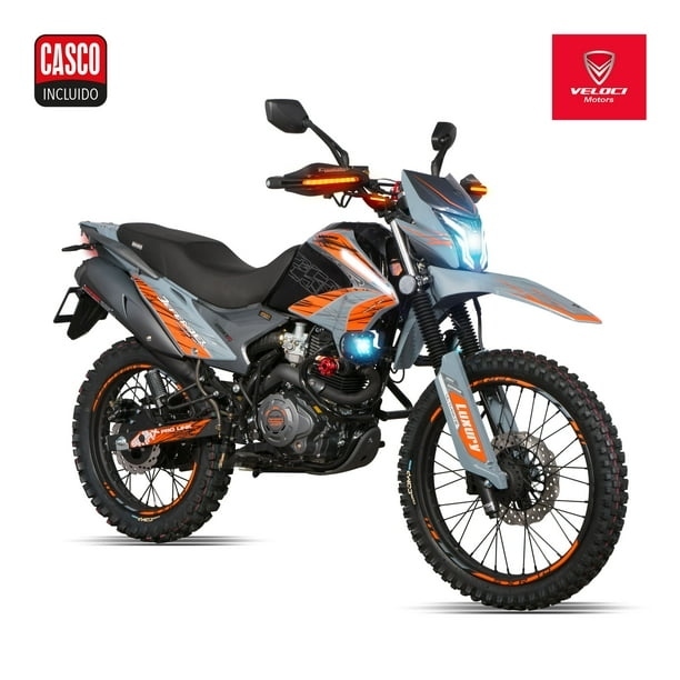 Motocicleta Veloci Defender Dynamik Tech 250cc 2025 Gris