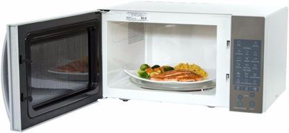 Whirlpool WM1211D Horno de Microondas con 1.1 Pies Cúbicos, Plata + Cuisinart - C77WTR-15P Juego de cuchillos clásico forjado de triple remache, Set de 15 piezas, blanco
