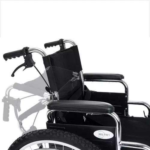 Silla De Ruedas Todo Terreno Extra Resistente Frenos De Lujo