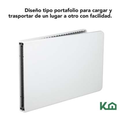 Mesa Plegable 180cm Portatil Portafolio Fiesta Jardin 2pzas Kingshouse COMBO-KH-141