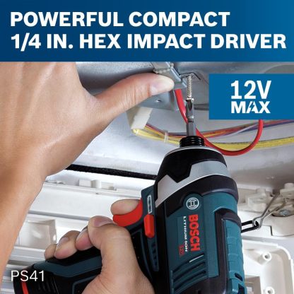 Bosch CLPK22-120 Kit combinado de 2 herramientas de 12 V máx. con Taladro/Atornillador de 3/8", Atornillador de impacto y (2) baterías de 2.0 Ah