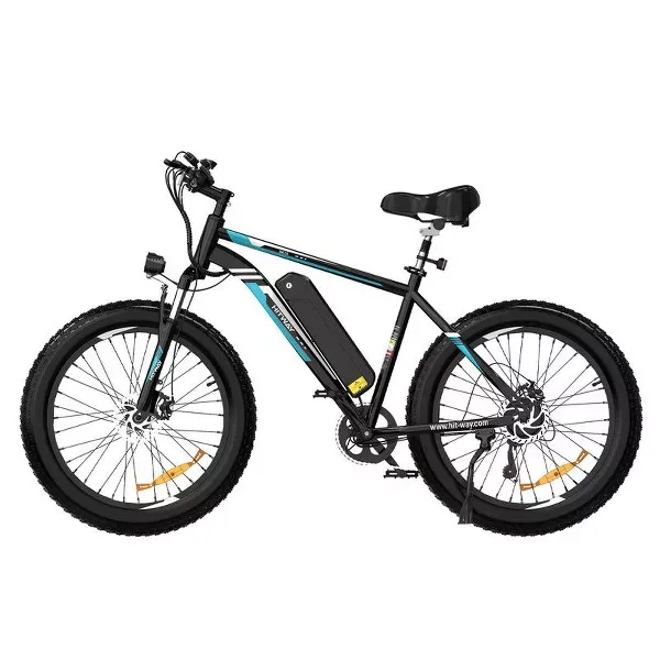 HITWAY BK15M Electric Bike: 26" × 4.0 Fat Tire, 750W, 48V/15AH