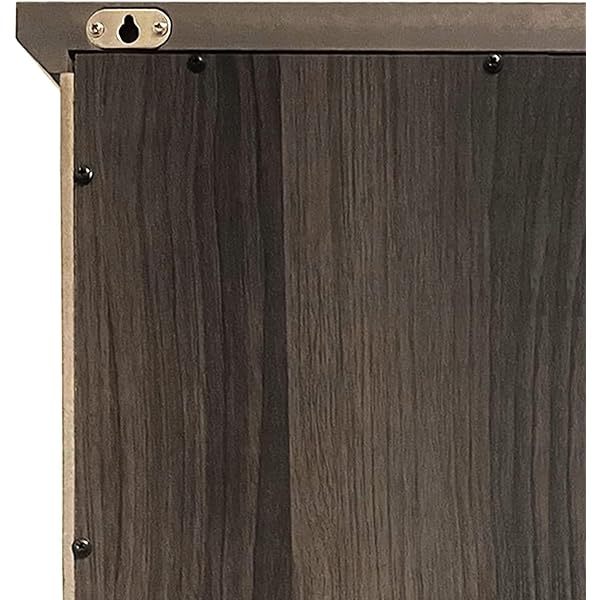 Clóset de Pared extraíble con Puertas Dobles, Color Blanco Pull Handle Wall Cabinet clóset de pared