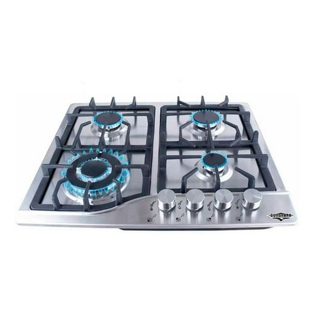 Parrilla Gas 4 Quemadores Gutstark Home Acero Inox Hogar Empotrable