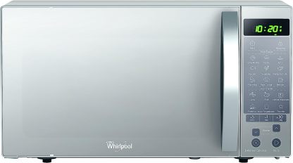 Whirlpool WM1211D Horno de Microondas con 1.1 Pies Cúbicos, Plata + Cuisinart - C77WTR-15P Juego de cuchillos clásico forjado de triple remache, Set de 15 piezas, blanco
