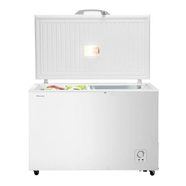 Congelador 11 Pies Hisense Horizontal Blanco