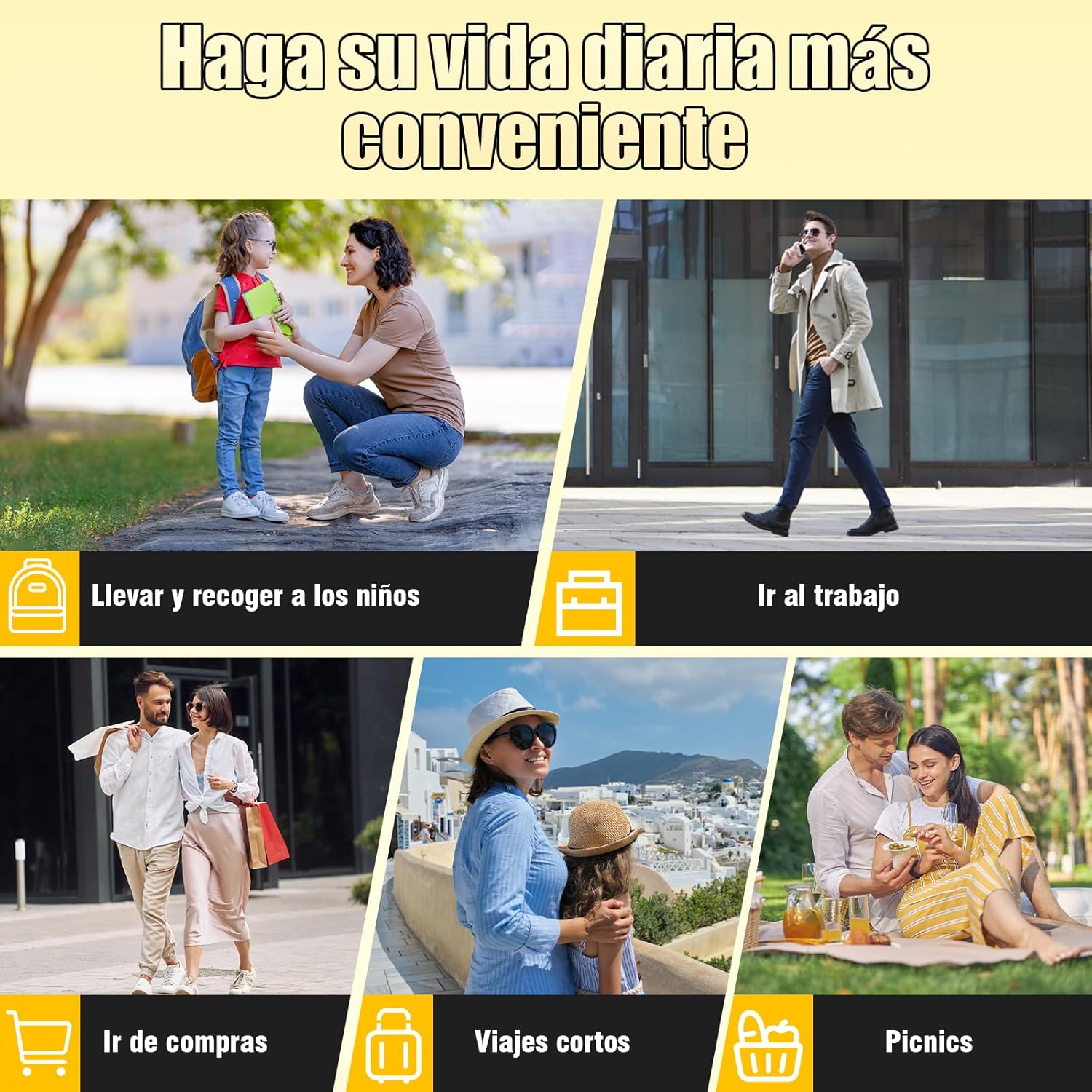 HONEYWHALE U3 PRO Bicicleta Electrica para Adultos, Moto Electrica con Alarma, Potencia Motor 650W-Max, Velocidad 31KM/H-Max, Autonomia 60KM, Bateria 20AH de Gran Capacidad