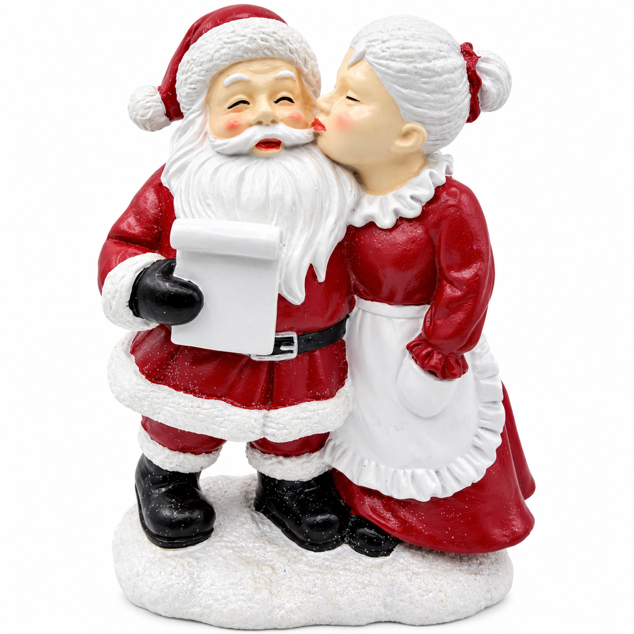 Mrs. Claus Resin Christmas Figurine Seasonal Décor Gift