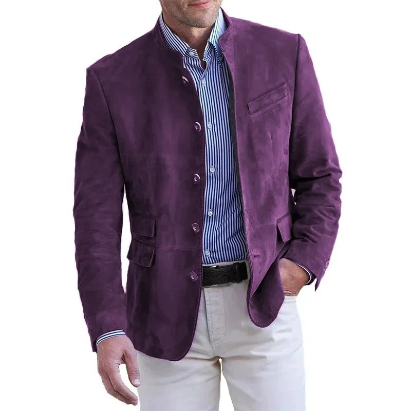 Men Can’t Get Enough of This Cozy Suede Blazer