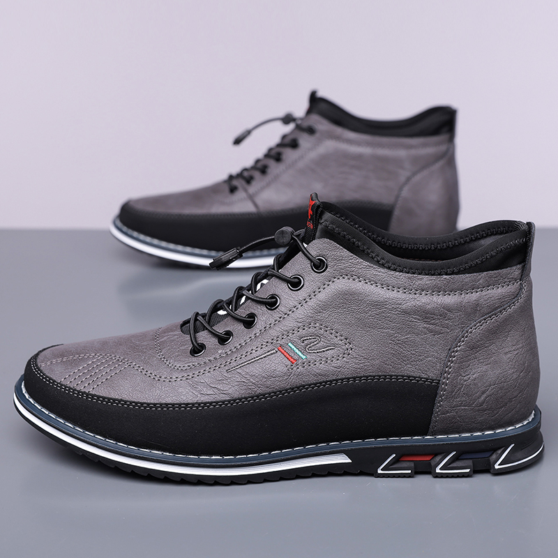 Men's Fashion Calfskin Leather Shoes