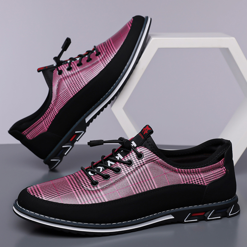 Men's Fashion Calfskin Leather Shoes
