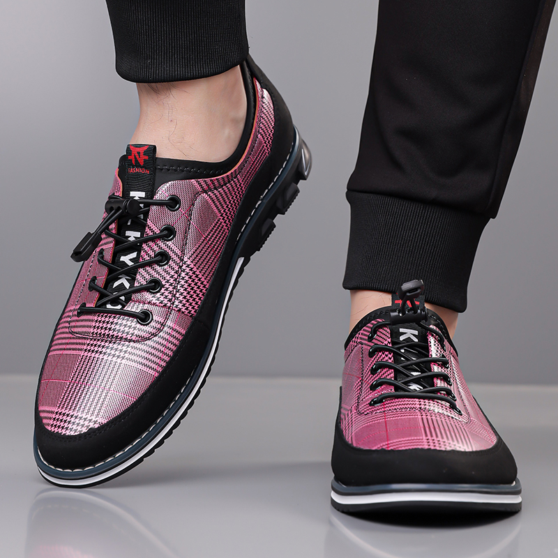 Men's Fashion Calfskin Leather Shoes