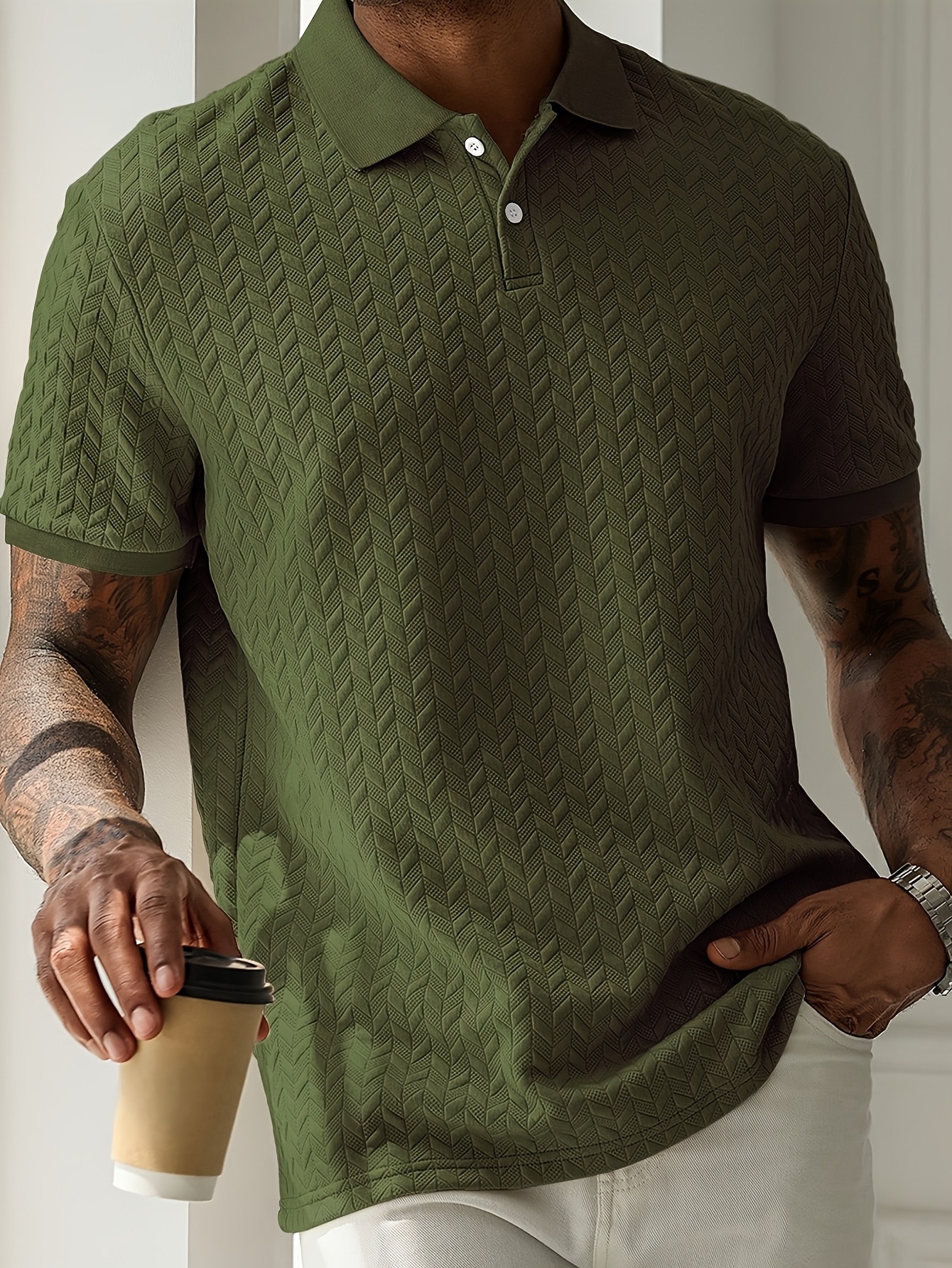 Men Can’t Get Enough of This Cozy Polo Shirt