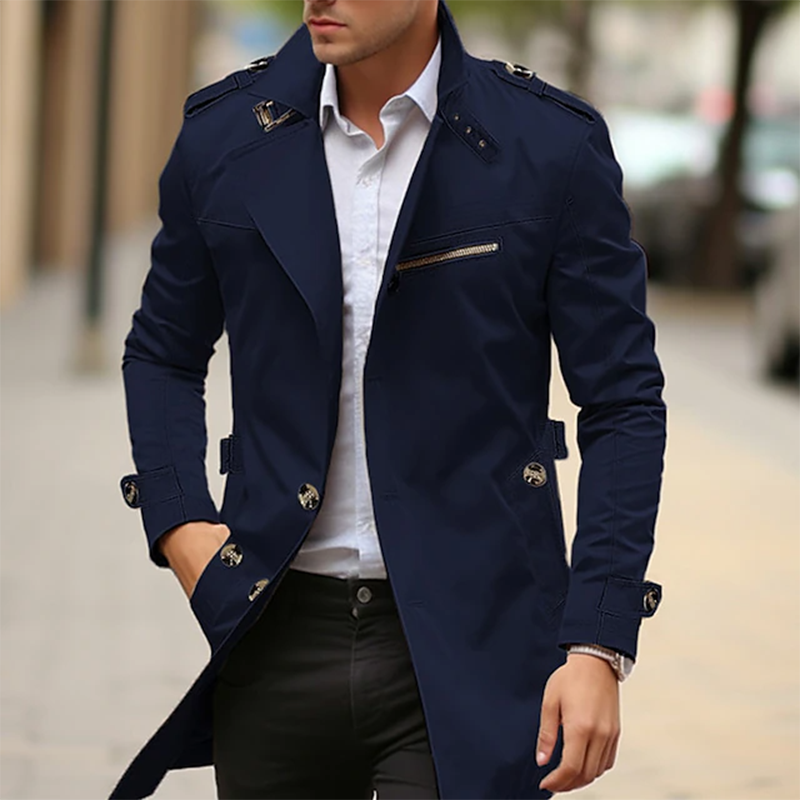 Men Can’t Get Enough of This Cozy Trench Coat