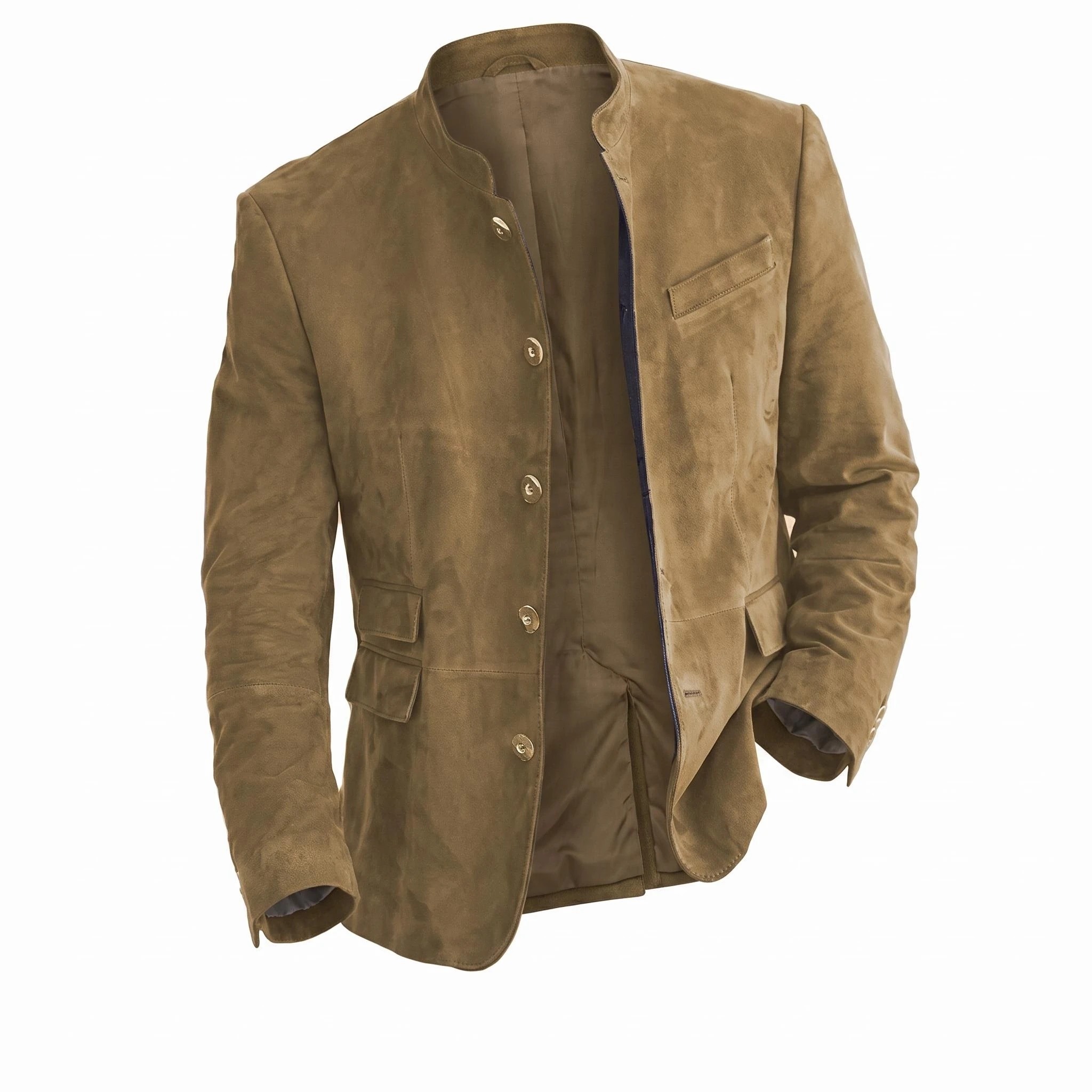 Men Can’t Get Enough of This Cozy Suede Blazer