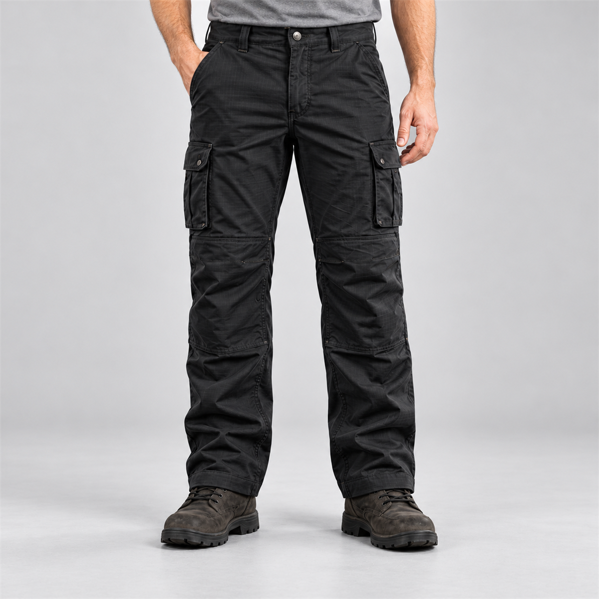 Men's Stretch Ripstop Multi-Pocket Work Pants Multipacks detail image 4