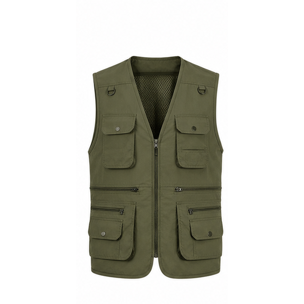 Men's Lightweight Multi-Pocket Outdoor Utility Vests