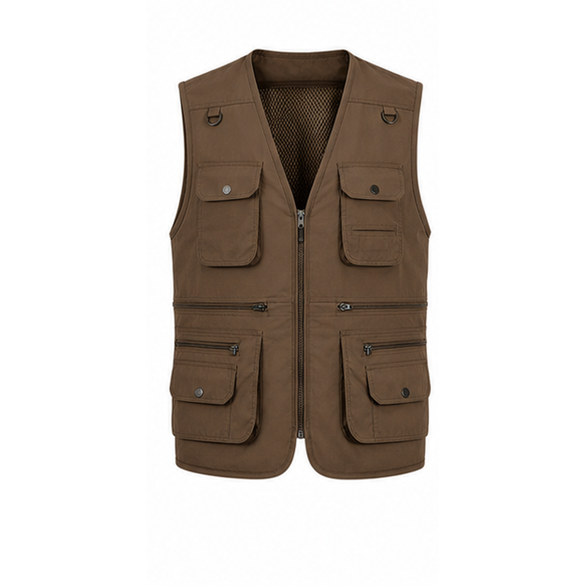 Men's Lightweight Multi-Pocket Outdoor Utility Vests