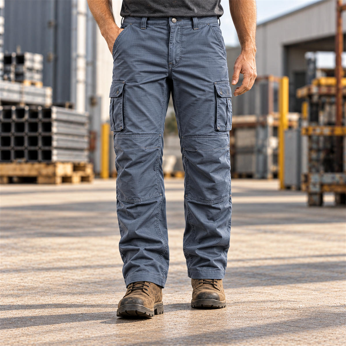 Men's Stretch Ripstop Multi-Pocket Work Pants Multipacks detail image 8