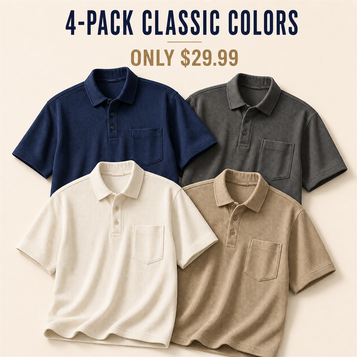 🔥🔥16-Pack-Long-sleeve + short-sleeve