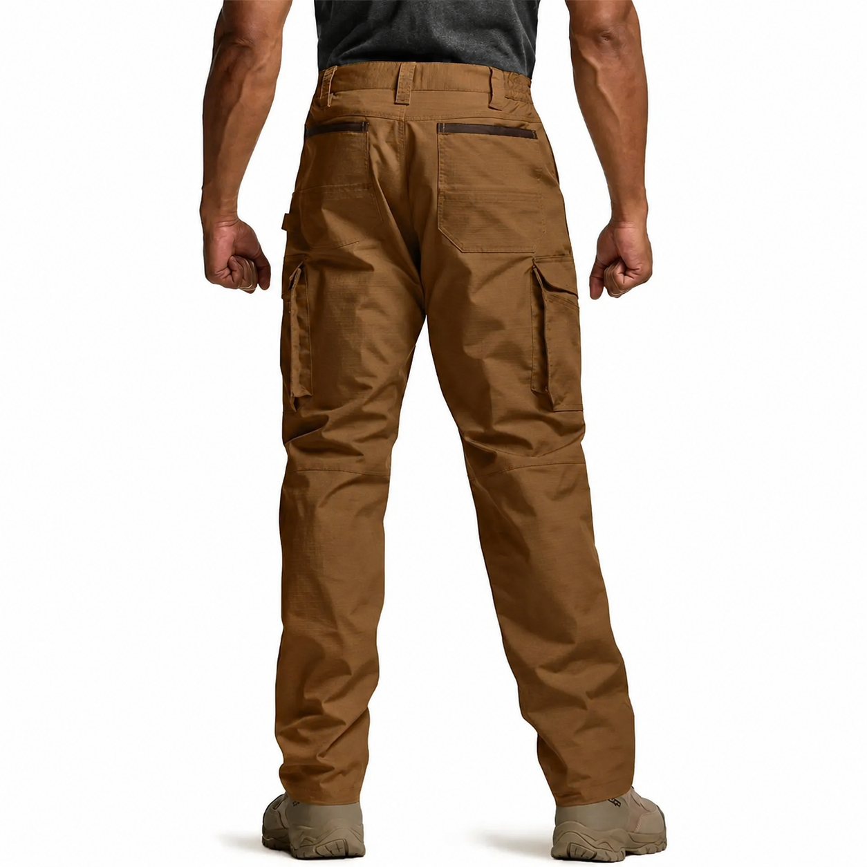 🔥8-PACK Only $25.99🔥Men's Ripstop Work Pants,Water Resistant Outdoor Tactical Pants