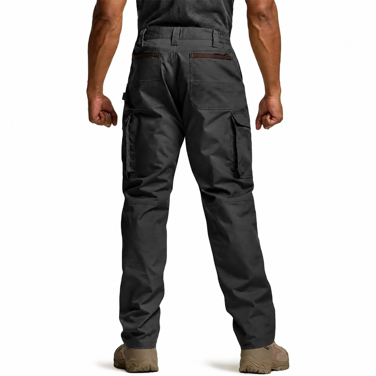 🔥8-PACK Only $25.99🔥Men's Ripstop Work Pants,Water Resistant Outdoor Tactical Pants