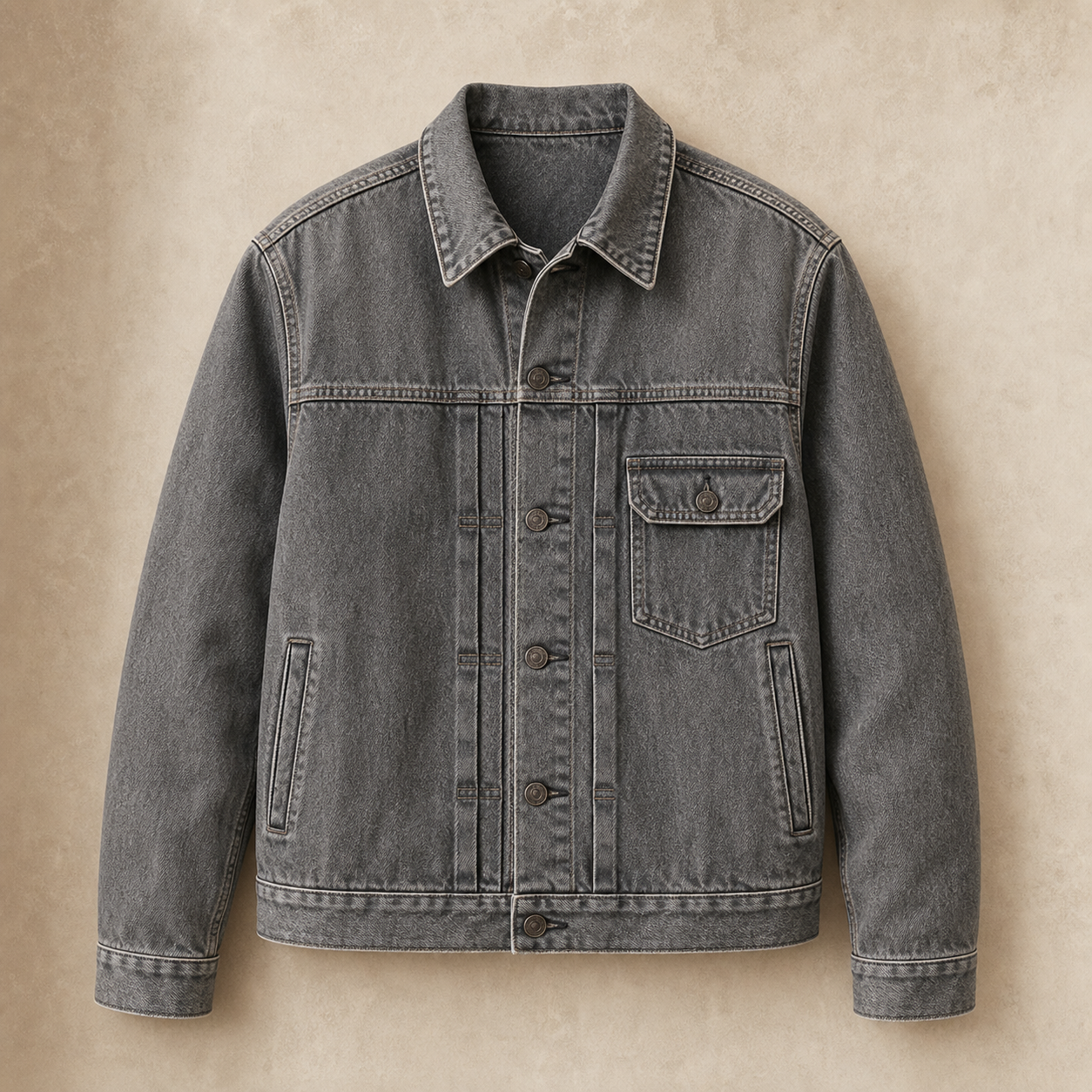 Vintage Denim Trucker Jackets for Men
