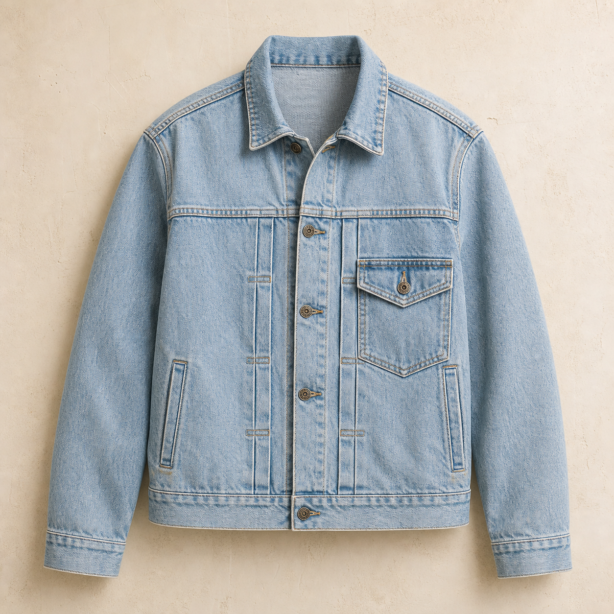 Vintage Denim Trucker Jackets for Men