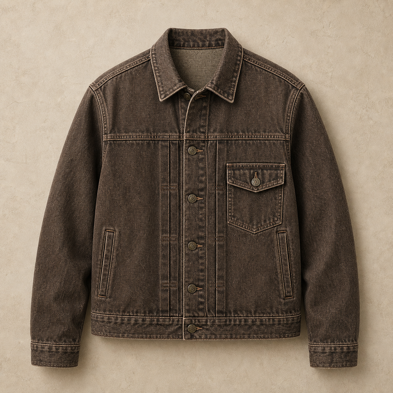 Vintage Denim Trucker Jackets for Men