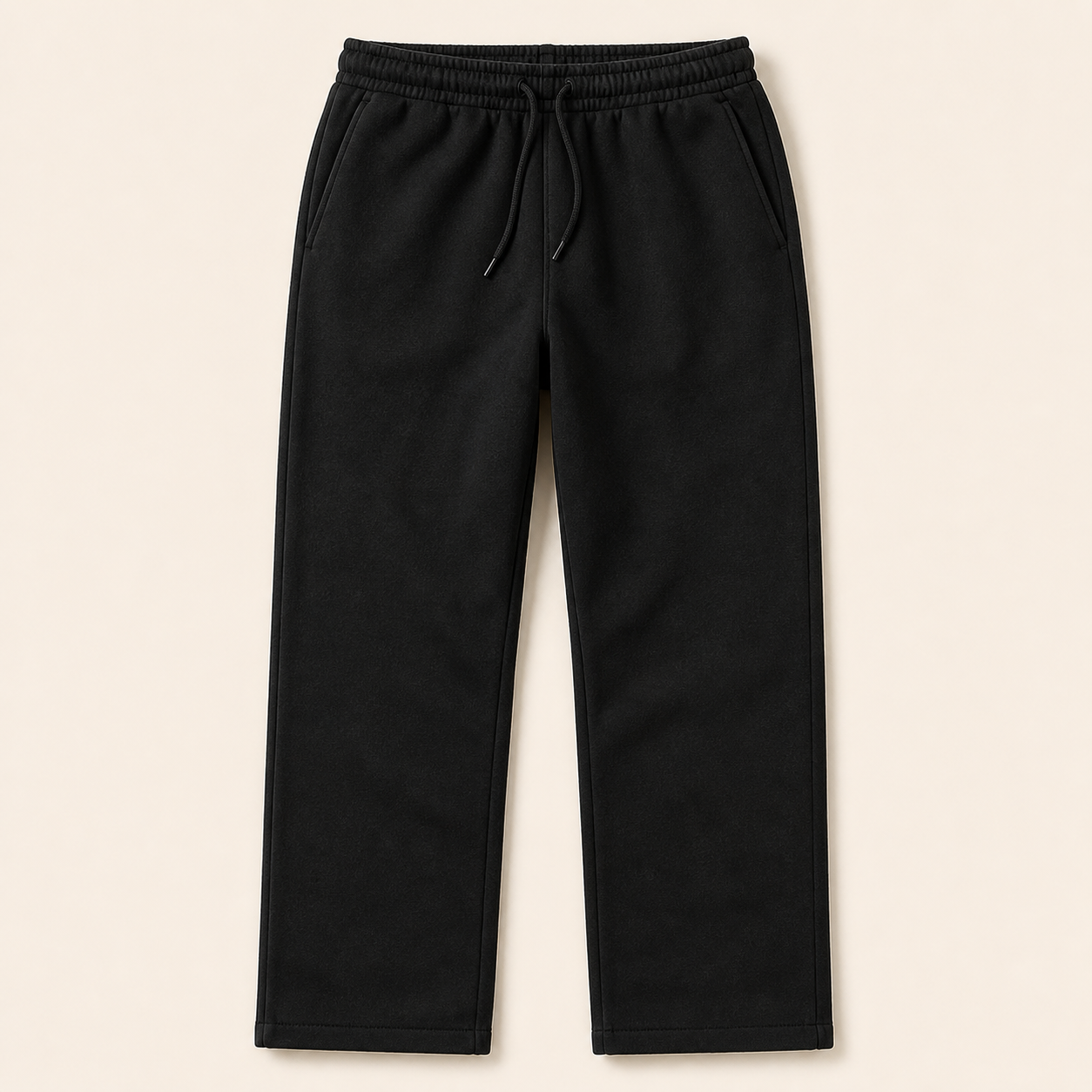 Men's Open-Bottom Fleece Sweatpants