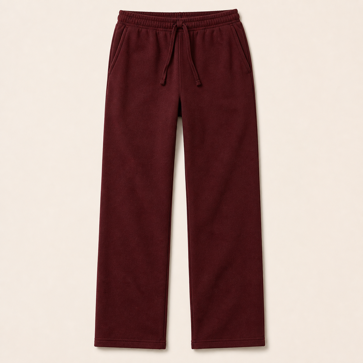 Men's Open-Bottom Fleece Sweatpants