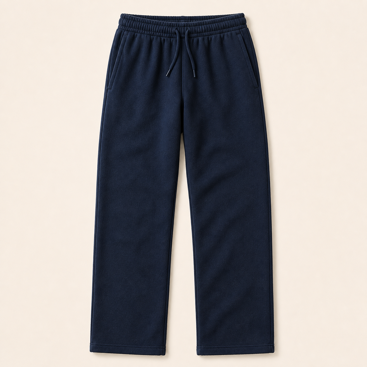 Men's Open-Bottom Fleece Sweatpants