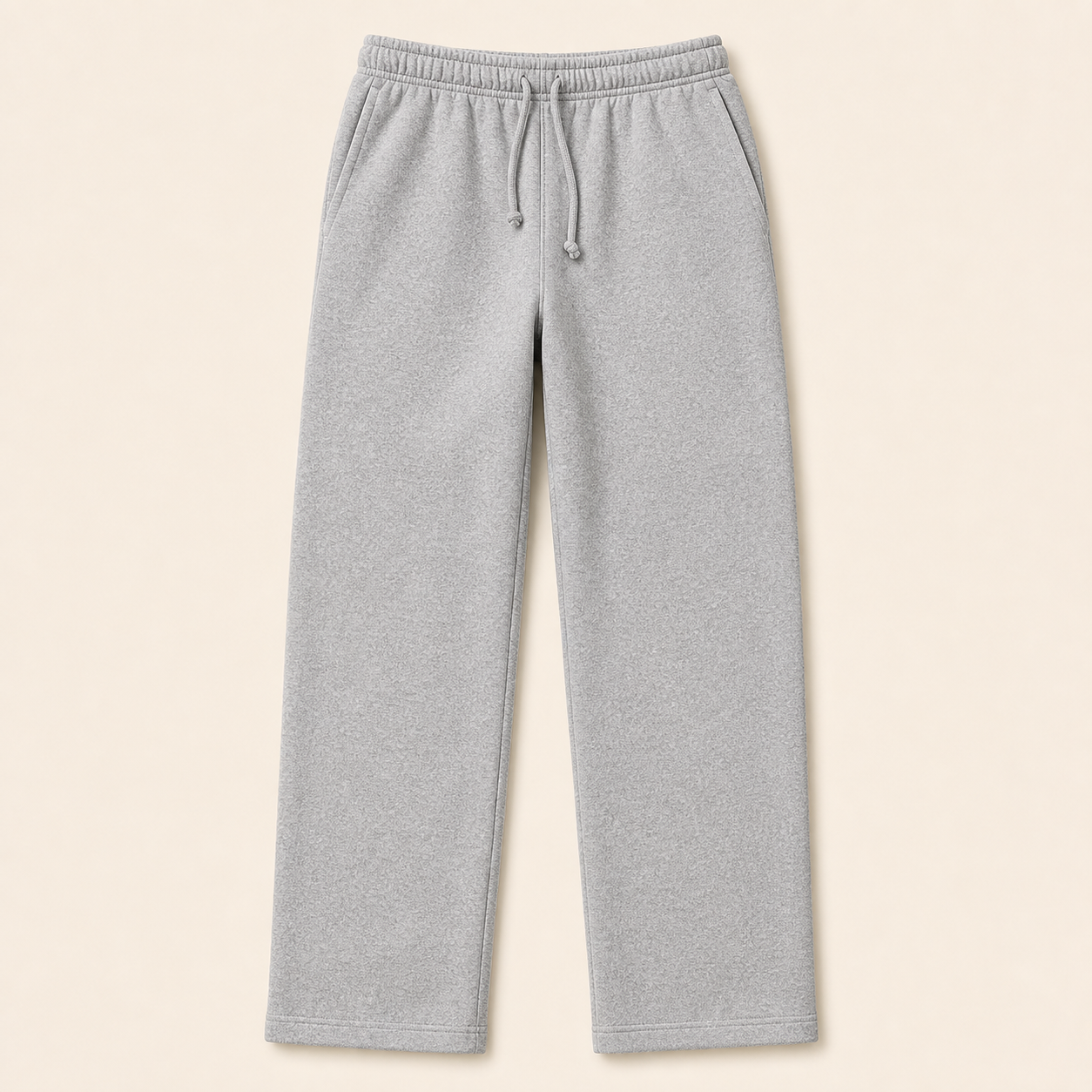 Men's Open-Bottom Fleece Sweatpants
