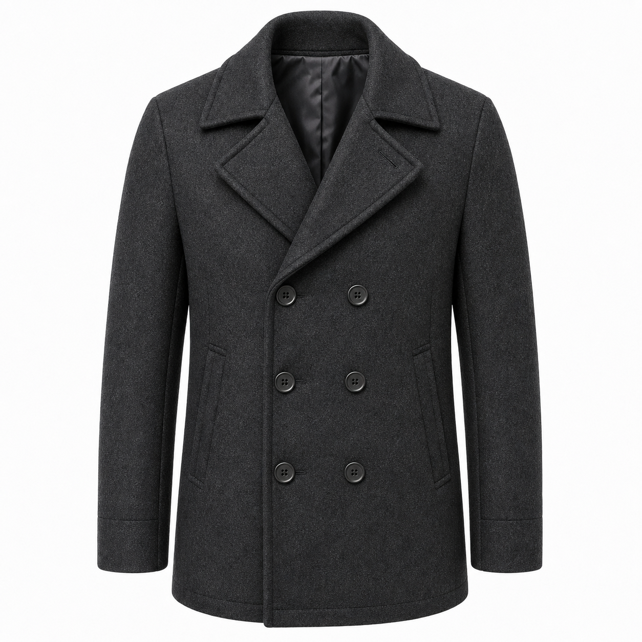 Men's Classic Wool-Blend Peacoats