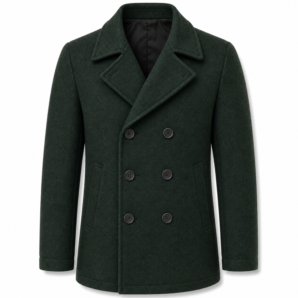 Men's Classic Wool-Blend Peacoats
