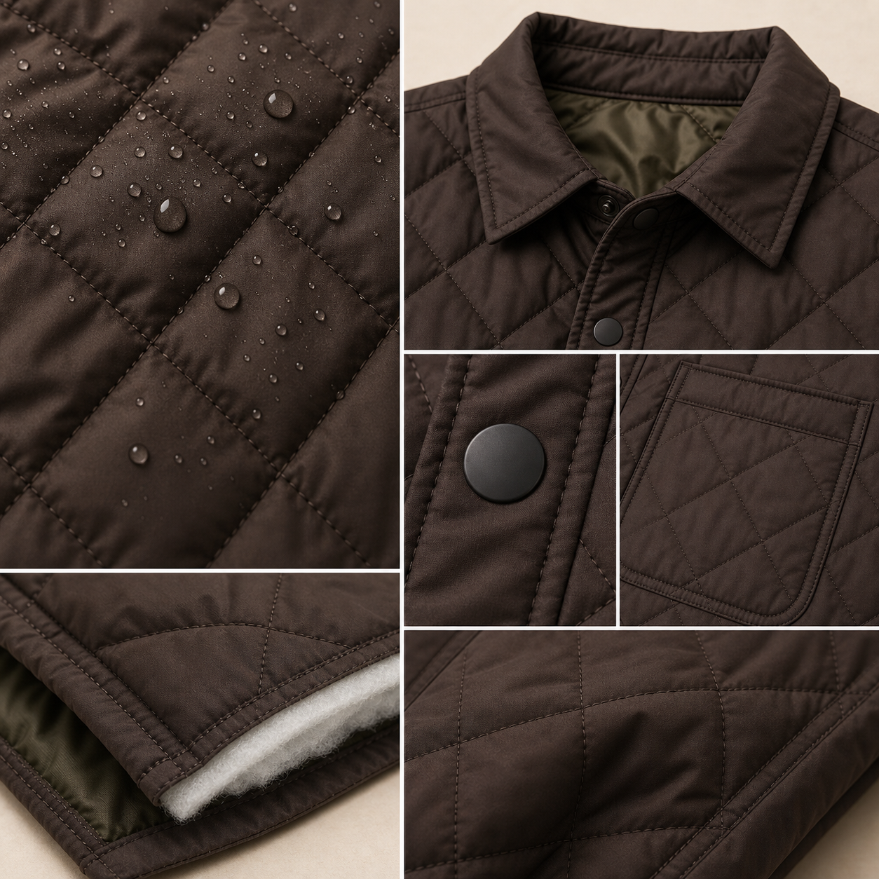 Men's Lightweight Quilted Insulated Jackets