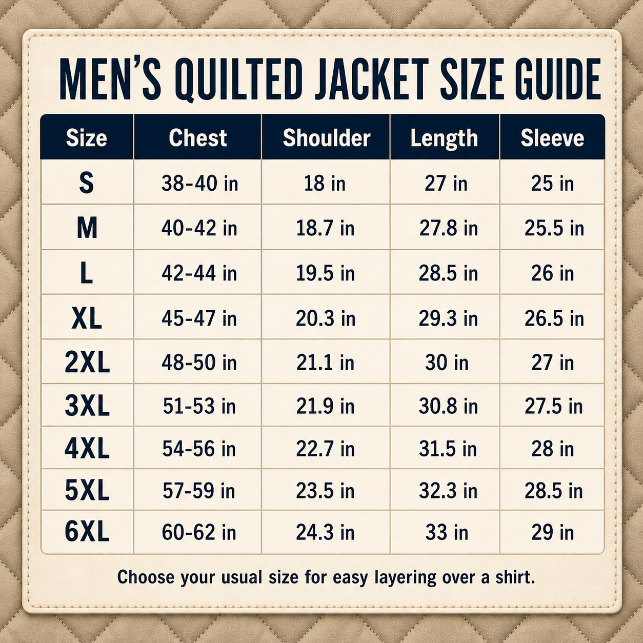 Men's Lightweight Quilted Insulated Jackets
