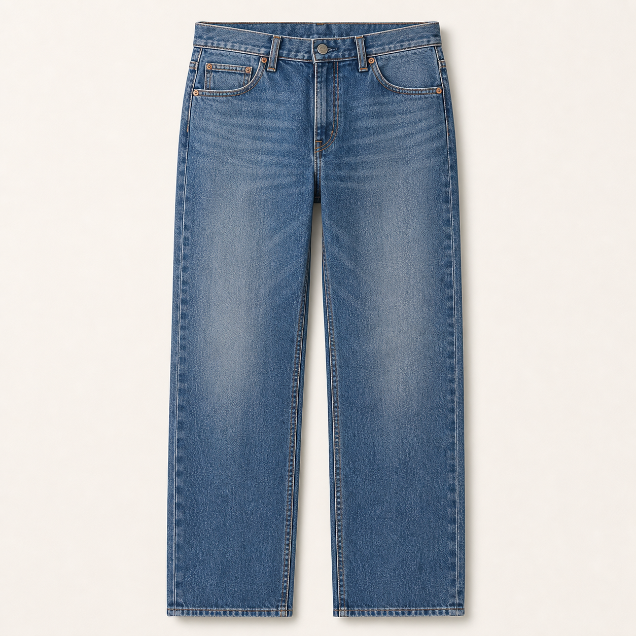 Men's Natural Fit Straight-Leg Jeans