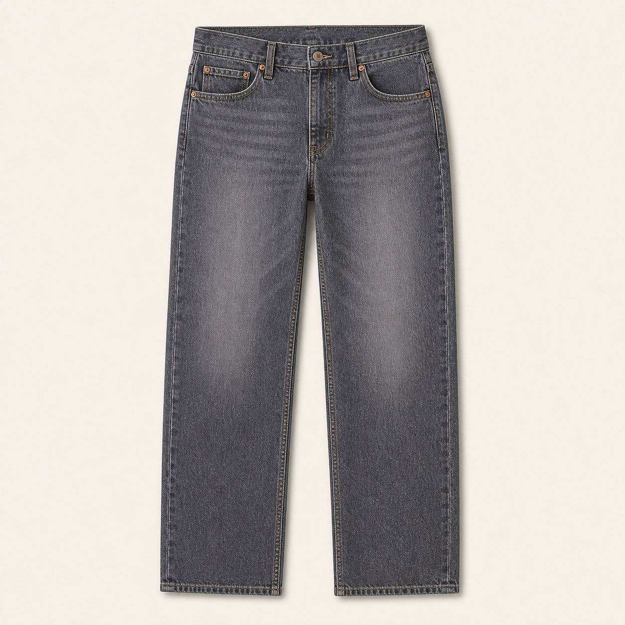Men's Natural Fit Straight-Leg Jeans