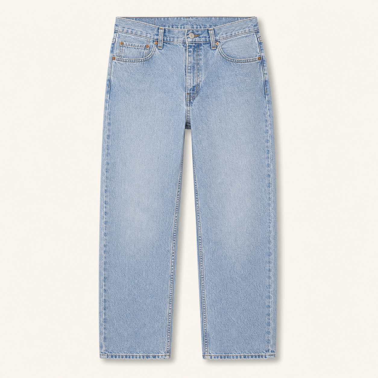 Men's Natural Fit Straight-Leg Jeans
