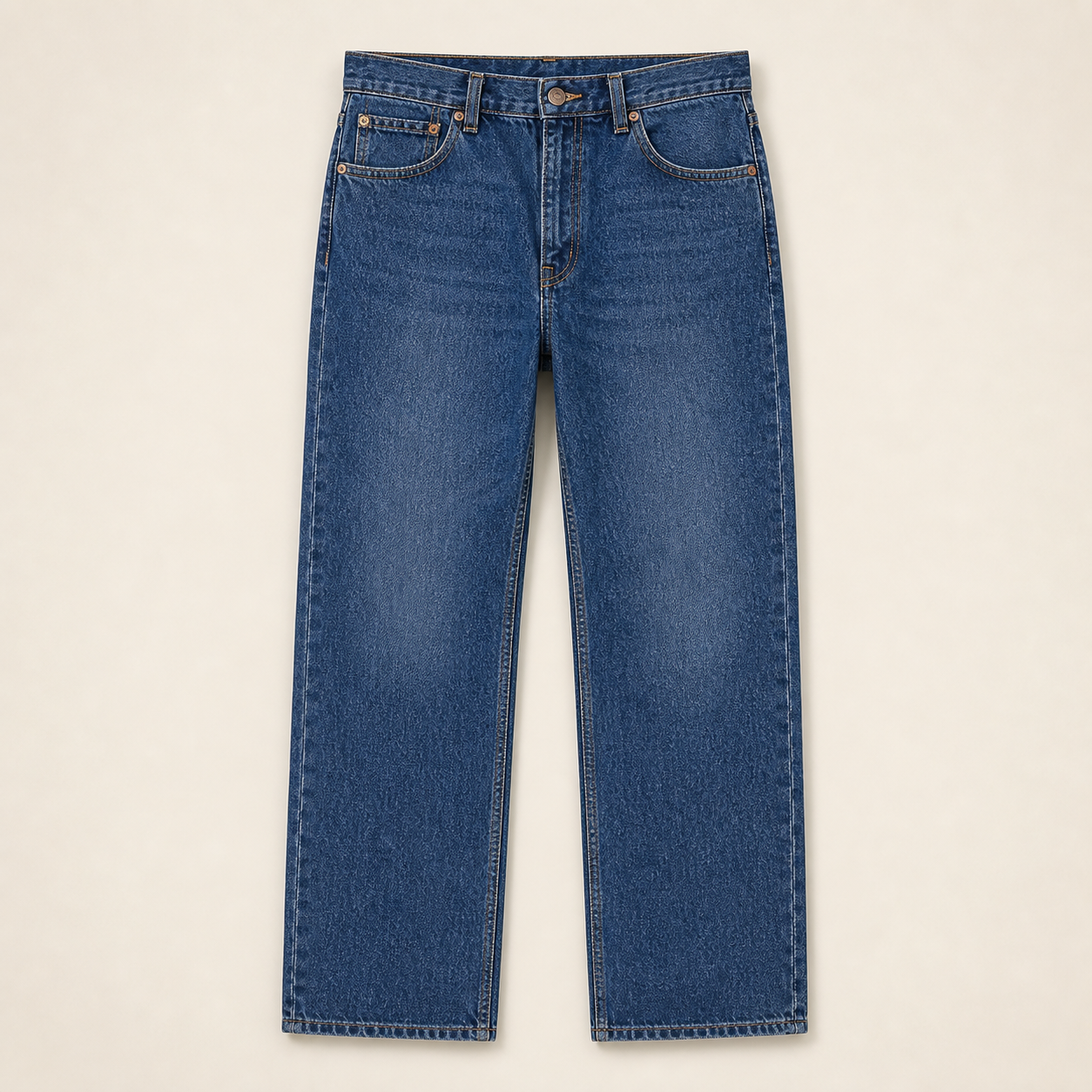 Men's Natural Fit Straight-Leg Jeans