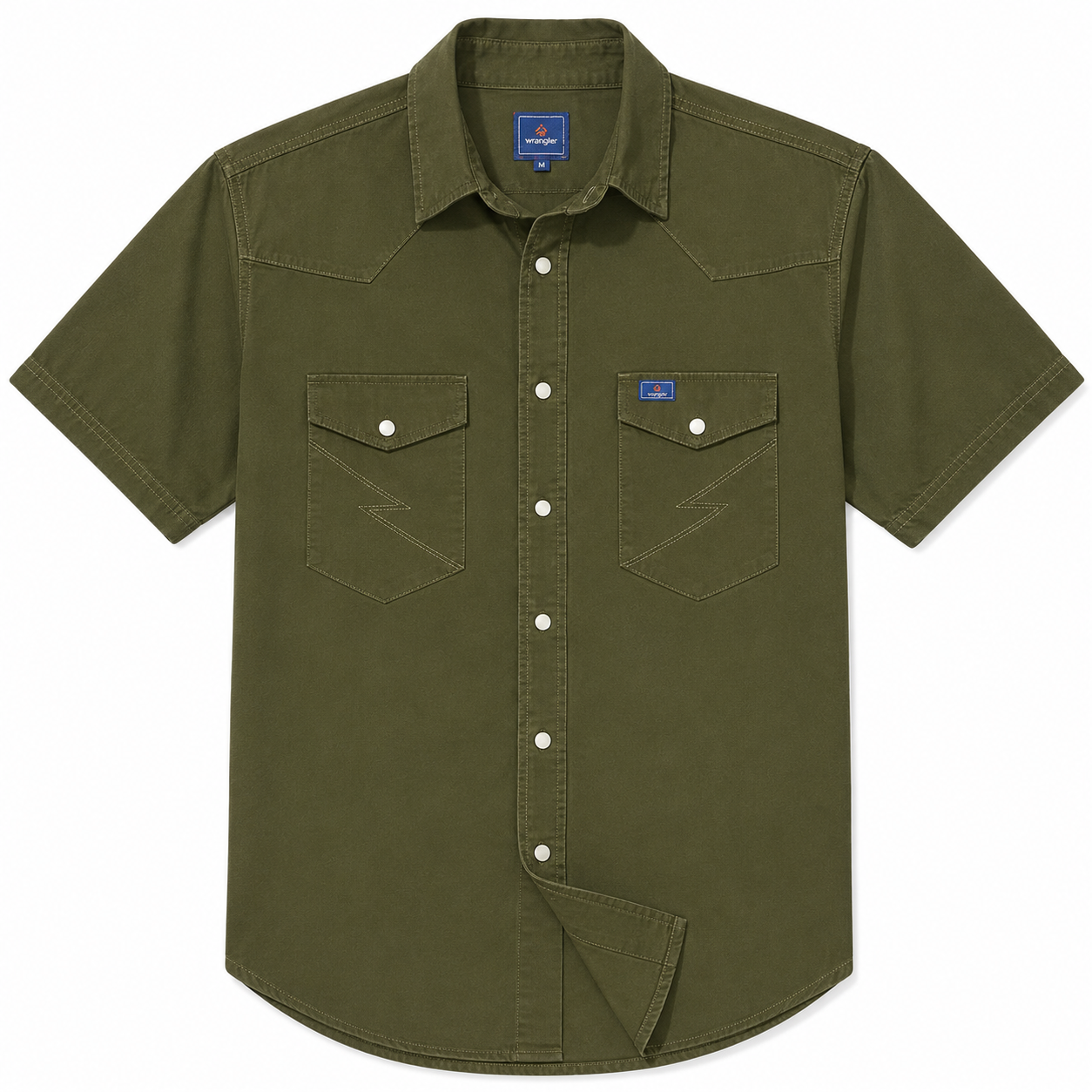 🔥 Hot Sale 🔥 Men's Short-Sleeve Washed Denim Work Shirt