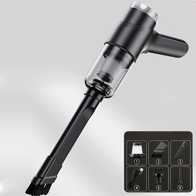 Wireless Charging Portable Car Vacuum Cleaner