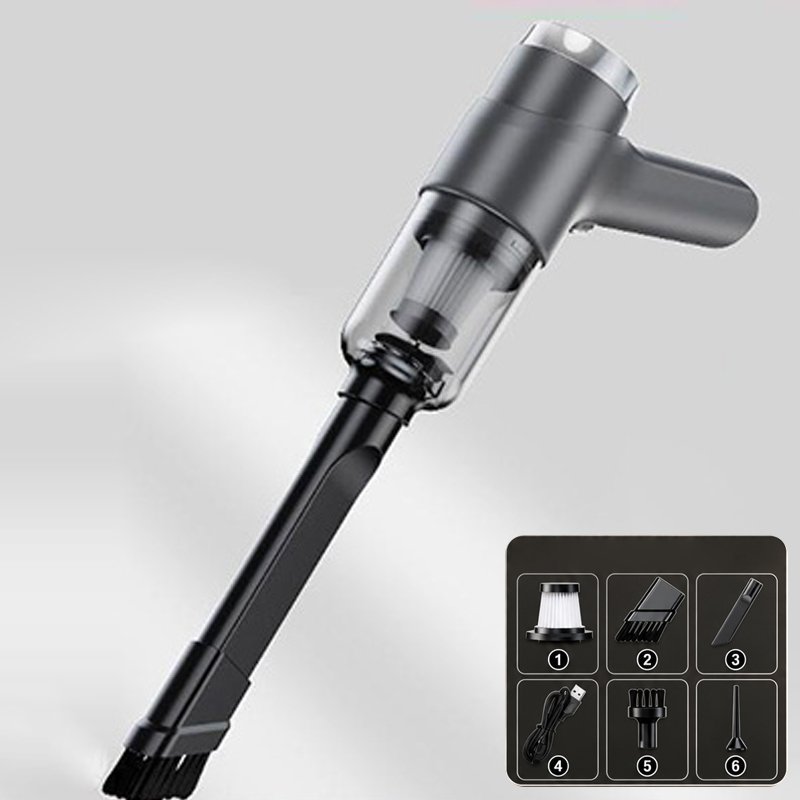 Wireless Charging Portable Car Vacuum Cleaner