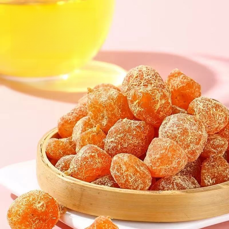 【Buy 1 Get 1 Free for a Limited Time!】[Freshly Hand-Harvested Ingredients] Yam, Dried Tangerine Peel, Licorice, Dried Kumquat。A must-have healthy snack for the whole family!