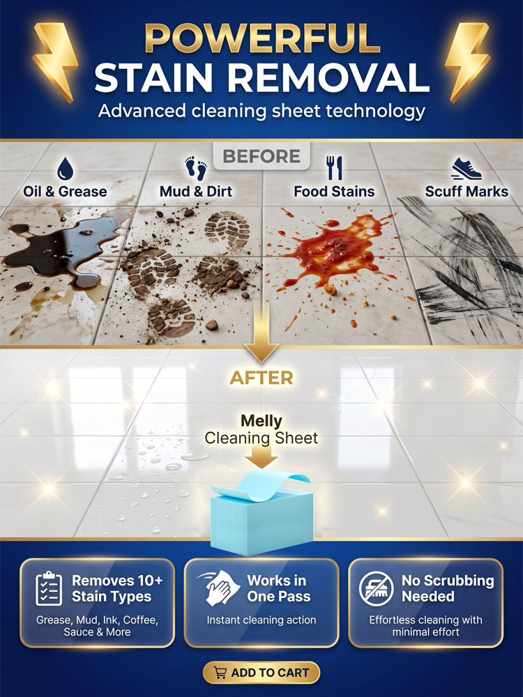【Limited Time: Buy One, Get One Free】Multi-purpose floor cleaning tablets【Buy Once, Lasts a Year!Combines cleaning, antibacterial action, maintenance, and deodorizing in one!】
