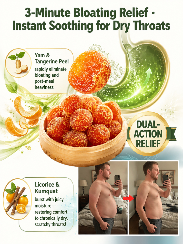 【Buy 1 Get 1 Free for a Limited Time!】[Freshly Hand-Harvested Ingredients] Yam, Dried Tangerine Peel, Licorice, Dried Kumquat。A must-have healthy snack for the whole family!