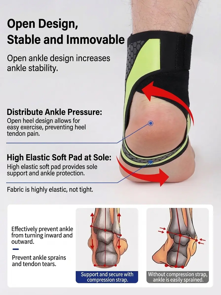 【Buy 1 Get 1 Free for a limited time!】[Ankle Support and Ankle Sprain Prevention] Joint Compression Wrist Sock Protector
