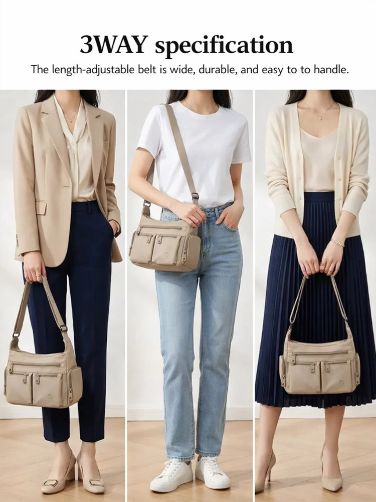 Factory Closing Down! 🚨 Massive Liquidation Sale on Multi-Layer Shoulder Bags.📦Going Out of Business! Last Stock of Our Multi-Layer Large Capacity Bags at Huge Discounts.